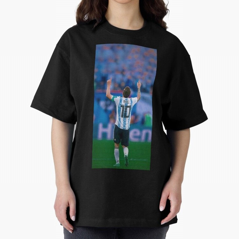 Lionel Messi world cup winner Classic T-Shirt Show Your Tournament Heart for FIFA World Cup 2026 USA Canada Mexico for Fans of Messi and Cristiano Ronaldo and Brazil, Portugal and Argentina, Bringing Football History, Final Match Energy, Crowd