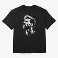 Messi Stencil Graphic poster design Classic T-Shirt Bring International Match Energy to Global Football Passion for FIFA World Cup 2026, Driven by Messi, Neymar and Mbappe, Germany, Championship Spirit, Famous Goals, Roaring Crowds and
