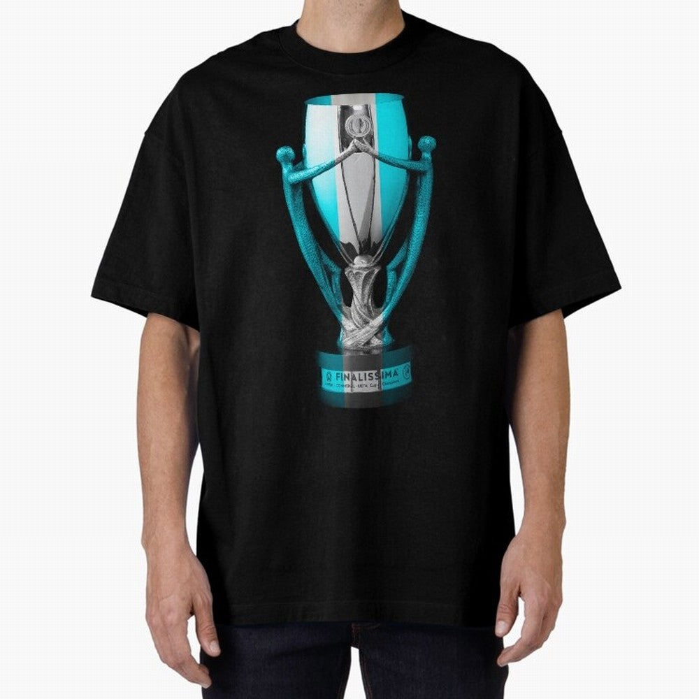 Final 2022 Oversized T-Shirt Bring a Champion Mindset to Match Day Hype around FIFA World Cup 2026, Haaland, Brazil, Portugal and Argentina, Match Day Excitement, Supporter Culture, Golden Goals and Global Football Passion; Great for Supporters Who