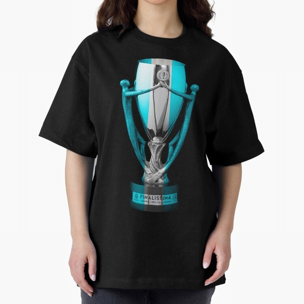 Final 2022 Oversized T-Shirt Bring a Champion Mindset to Match Day Hype around FIFA World Cup 2026, Haaland, Brazil, Portugal and Argentina, Match Day Excitement, Supporter Culture, Golden Goals and Global Football Passion; Great for Supporters Who