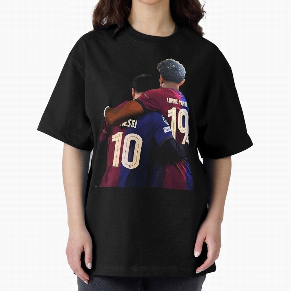 Lionel Messi and Foster child Classic T-Shirt Represent Football Lovers during FIFA World Cup 2026 Centered on Messi, Argentina and Brazil Energy, Stadium Memories, Football Loyalty, International Chants and Championship Tradition; Created for