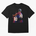 Lionel Messi and Foster child Classic T-Shirt Represent Football Lovers during FIFA World Cup 2026 Centered on Messi, Argentina and Brazil Energy, Stadium Memories, Football Loyalty, International Chants and Championship Tradition; Created for