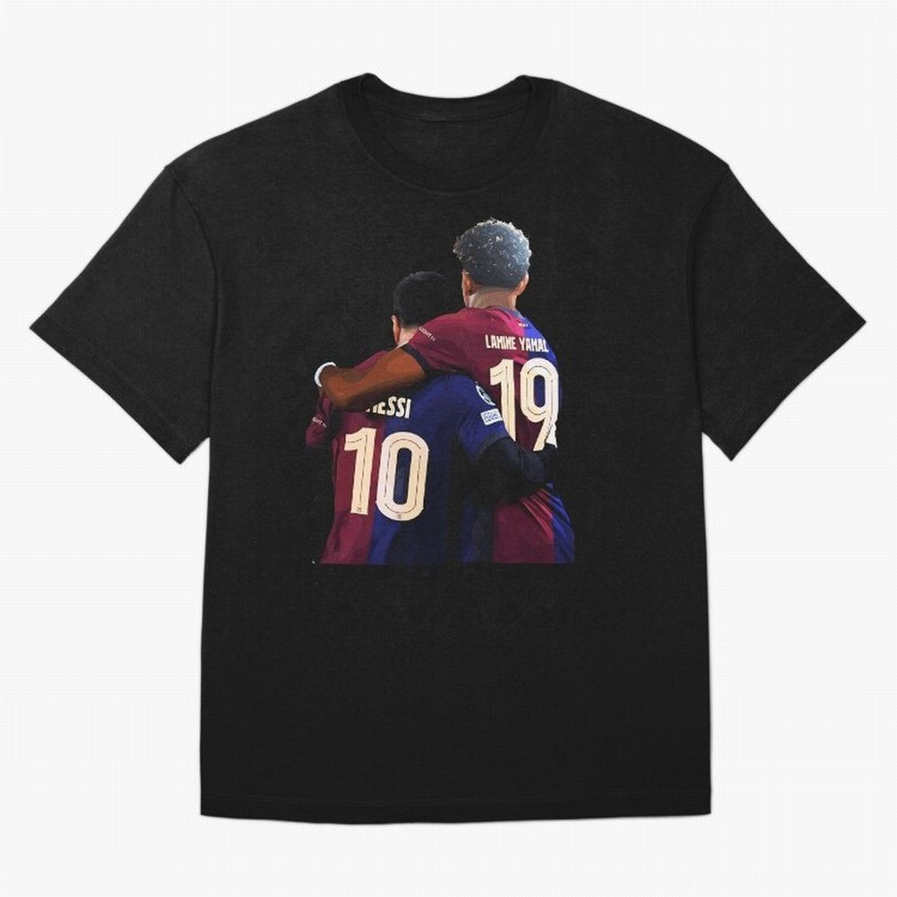 Lionel Messi and Foster child Classic T-Shirt Represent Football Lovers during FIFA World Cup 2026 Centered on Messi, Argentina and Brazil Energy, Stadium Memories, Football Loyalty, International Chants and Championship Tradition; Created for