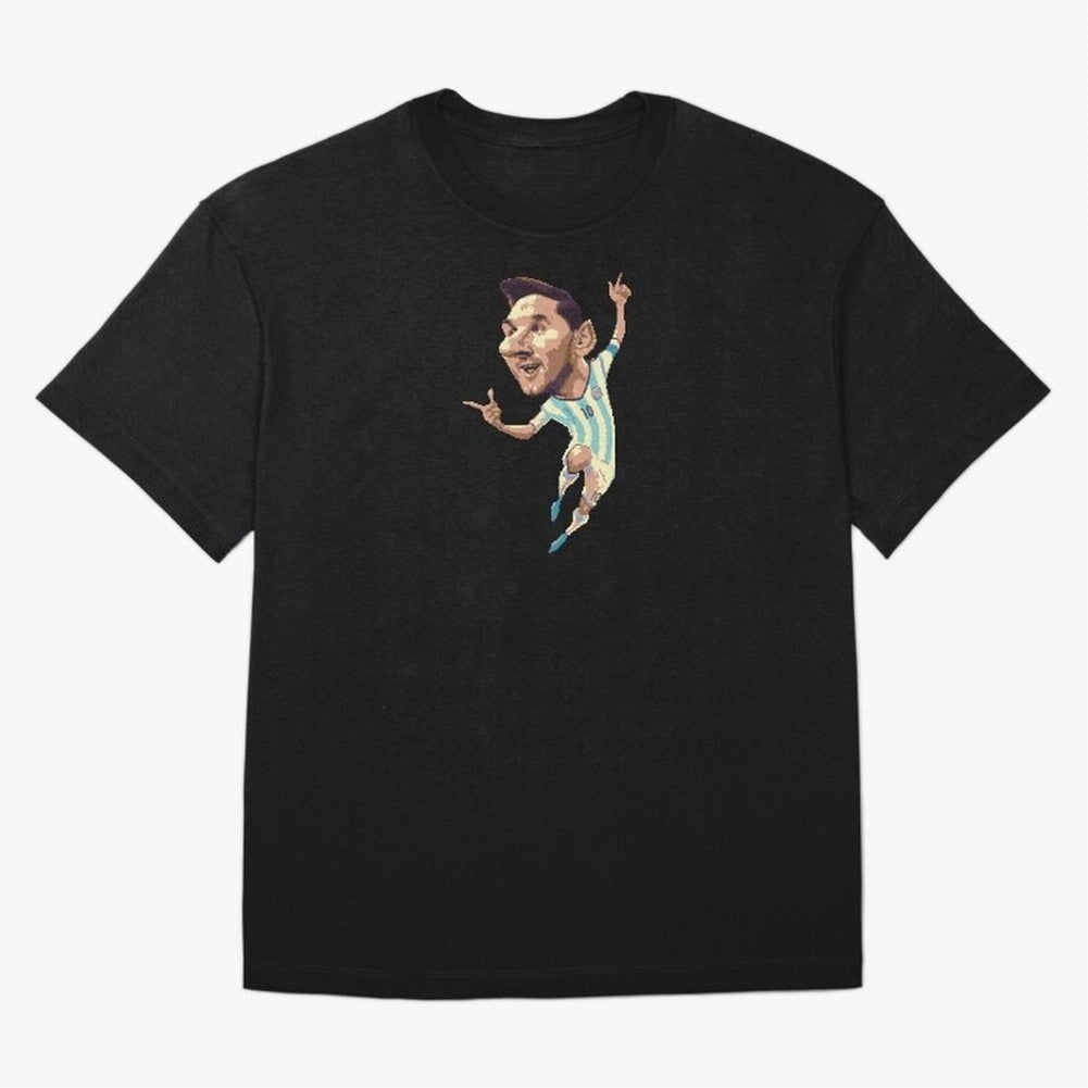 Lionel Messi Oversized T-Shirt Feel International Energy from FIFA World Cup 2026 Centered on CR7, Argentina Energy, Stadium Memories, Football Loyalty, International Chants and Championship Tradition; Great for Watch Parties, Sports Bars, Family