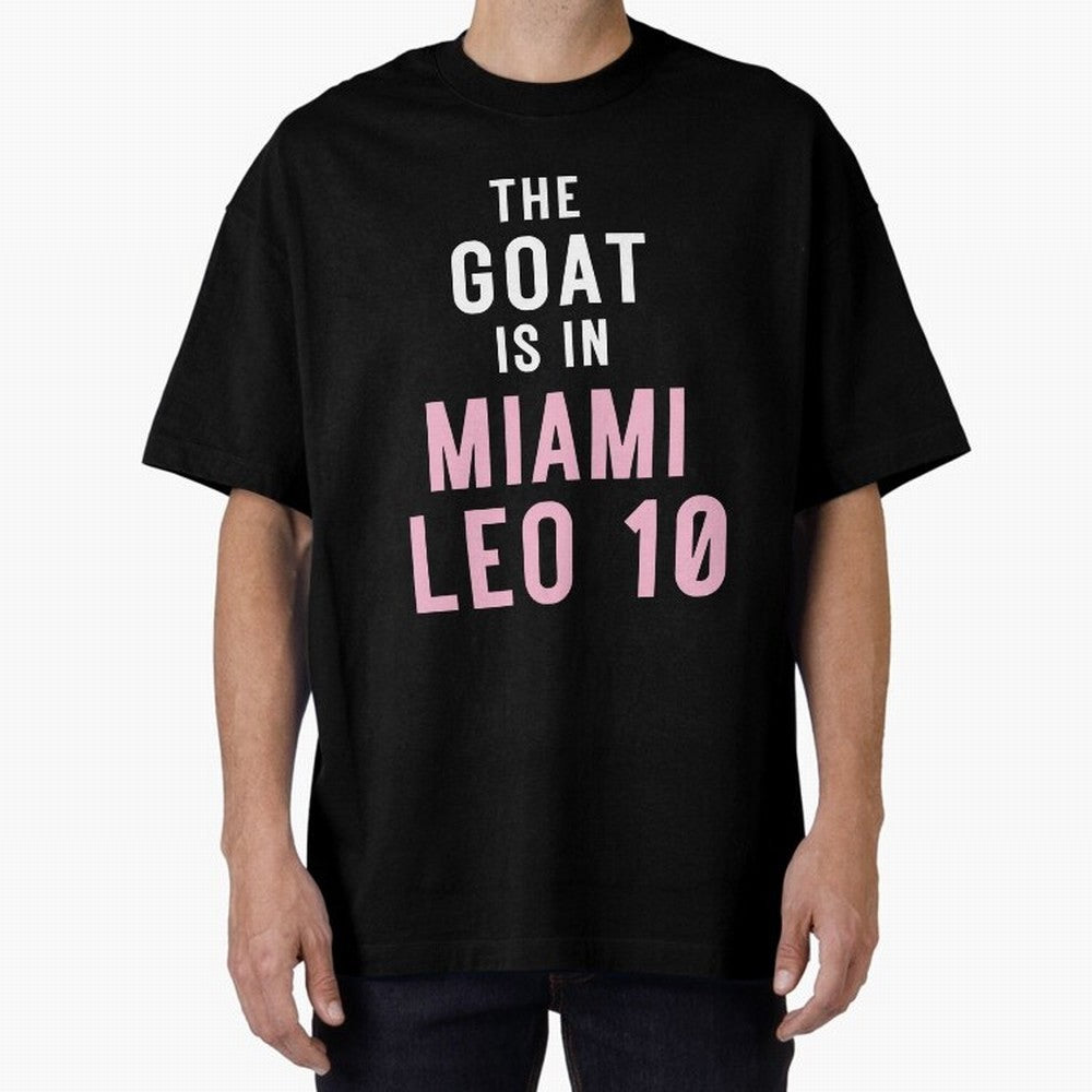 The Goat is in Miami - Leo 10 Essential T-Shirt Fuel Global Football Passion for FIFA World Cup 2026 USA Canada Mexico, Built around Neymar, Brazil, Portugal and Argentina, Fan Favorite Moments, National Team Passion, Big Match Drama and Soccer