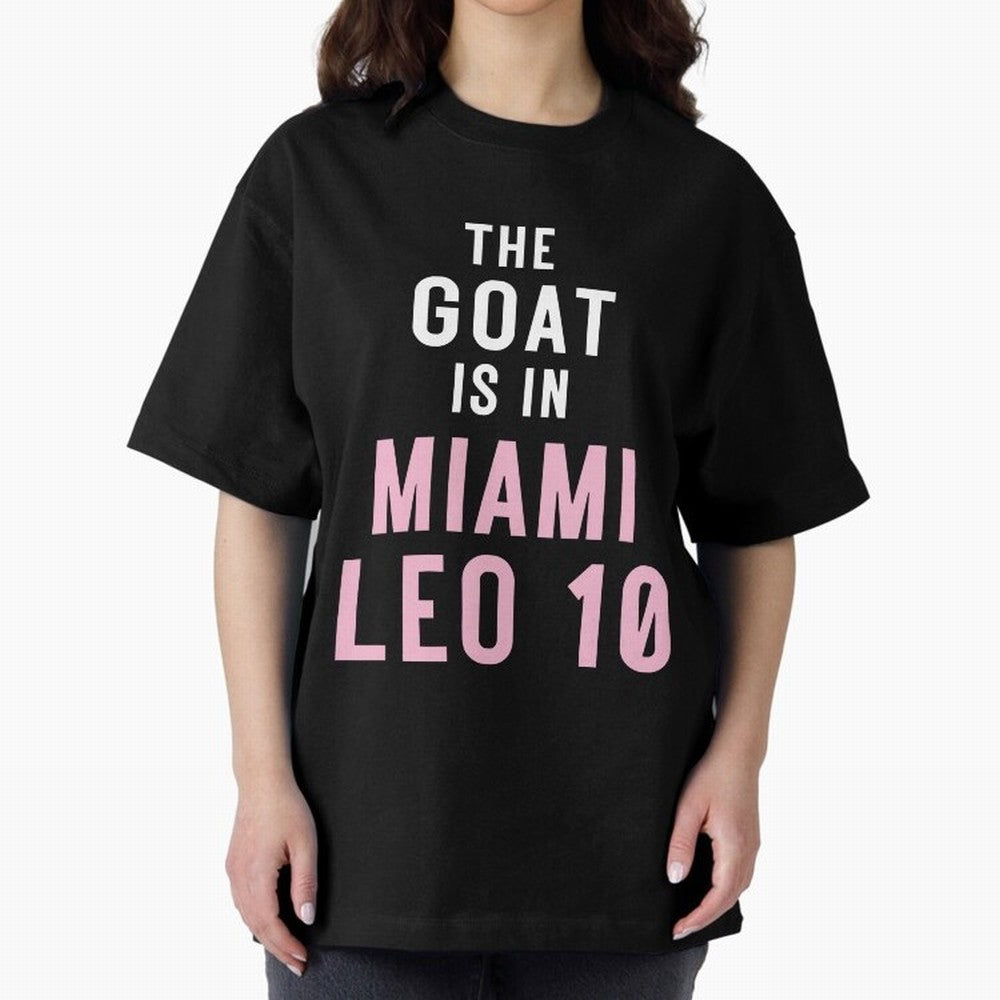 The Goat is in Miami - Leo 10 Essential T-Shirt Fuel Global Football Passion for FIFA World Cup 2026 USA Canada Mexico, Built around Neymar, Brazil, Portugal and Argentina, Fan Favorite Moments, National Team Passion, Big Match Drama and Soccer