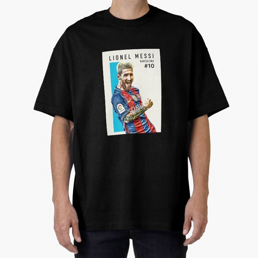 Lionel Messi Barcelona Football Classic T-Shirt Turn Up for the FIFA World Cup 2026 Journey through CR7 and Messi Highlights, Portugal Pride, Classic Soccer Heritage, Championship Pressure, Fan Loyalty and International Pride; Great for Supporters