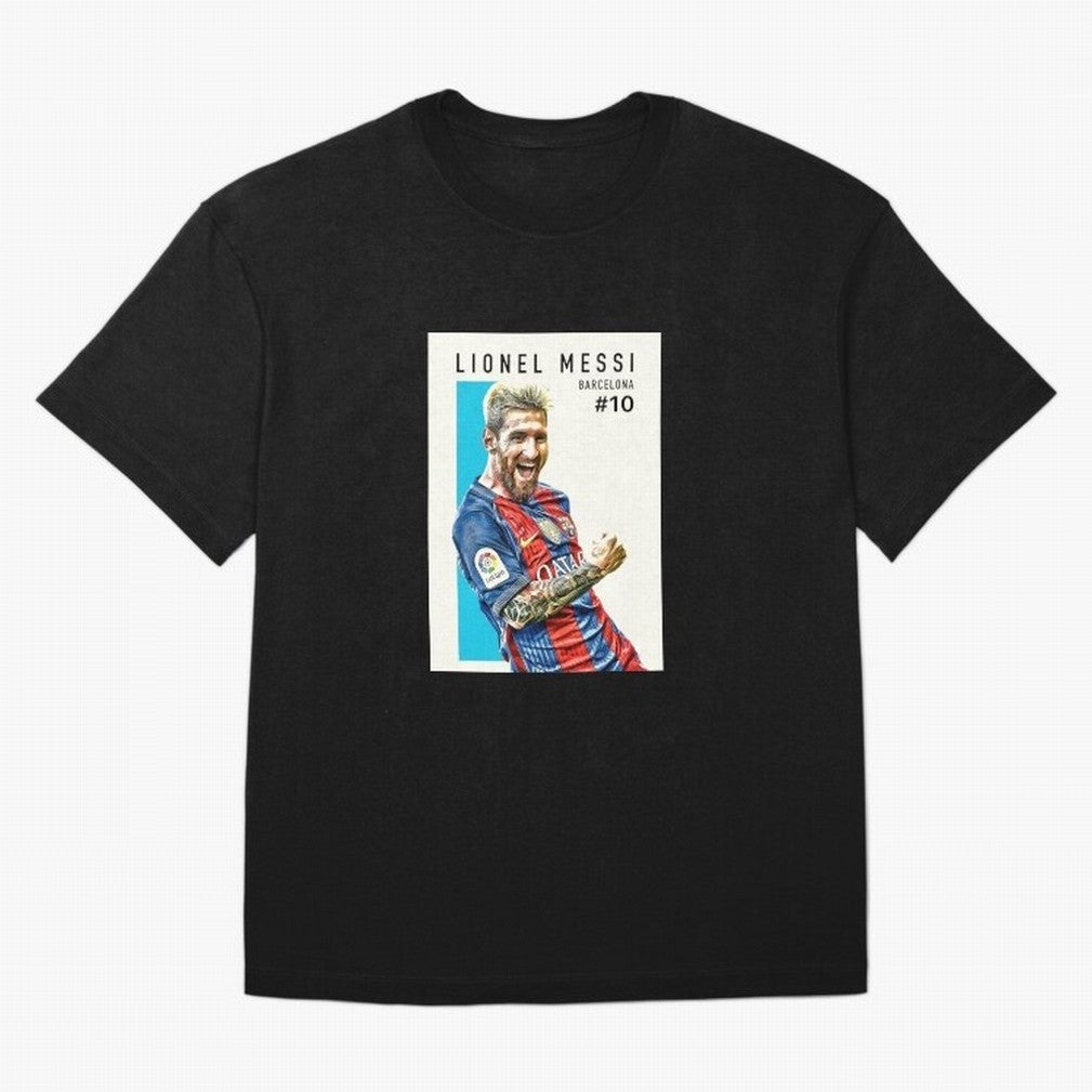 Lionel Messi Barcelona Football Classic T-Shirt Turn Up for the FIFA World Cup 2026 Journey through CR7 and Messi Highlights, Portugal Pride, Classic Soccer Heritage, Championship Pressure, Fan Loyalty and International Pride; Great for Supporters