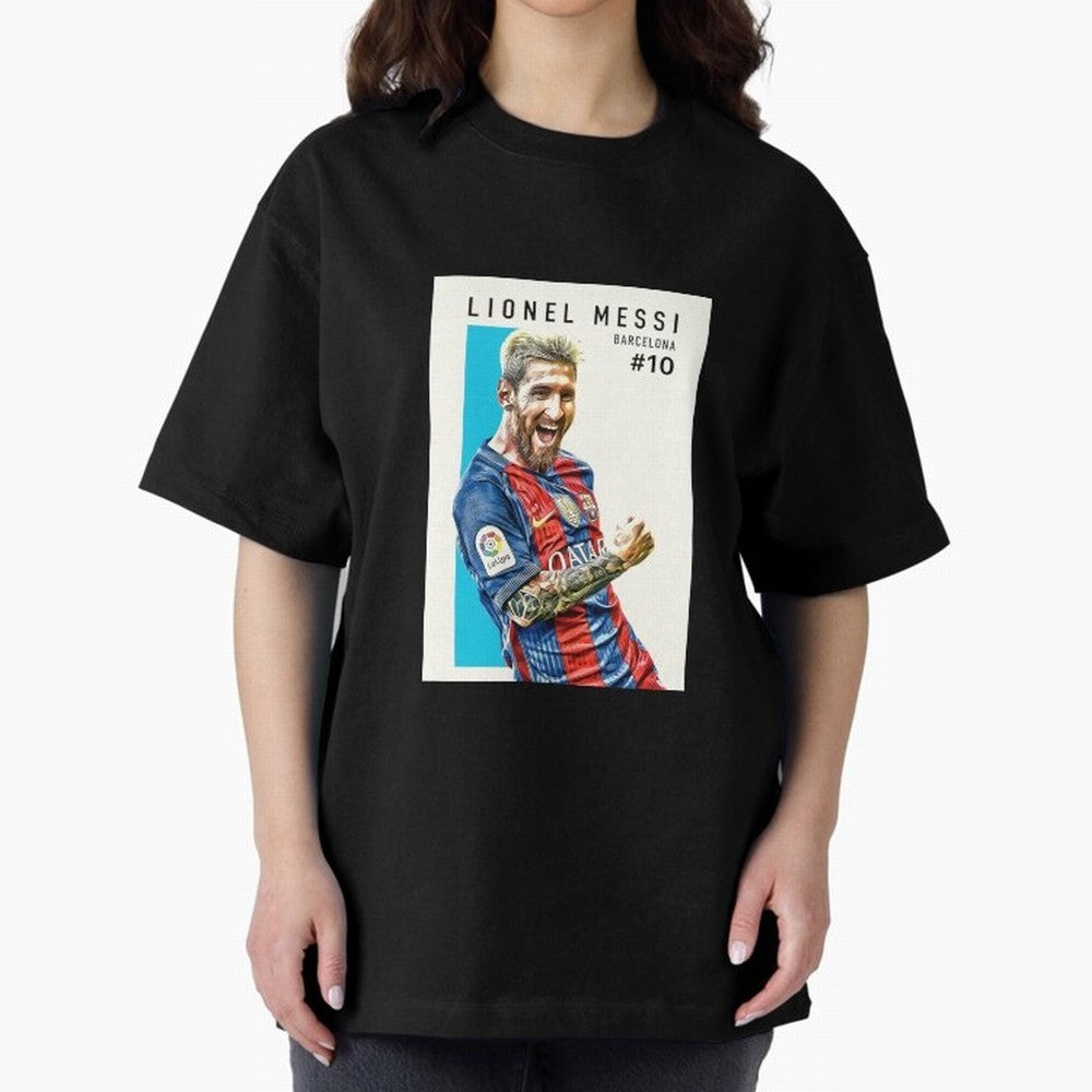 Lionel Messi Barcelona Football Classic T-Shirt Turn Up for the FIFA World Cup 2026 Journey through CR7 and Messi Highlights, Portugal Pride, Classic Soccer Heritage, Championship Pressure, Fan Loyalty and International Pride; Great for Supporters