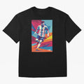 Messi in action Graphic poster design Classic T-Shirt Show Fan Pride Across Match Day Hype around FIFA World Cup 2026 USA Canada Mexico, CR7 and Messi, Brazil, Portugal and Argentina, Football Passion, Legendary Performances, Festival Vibes and