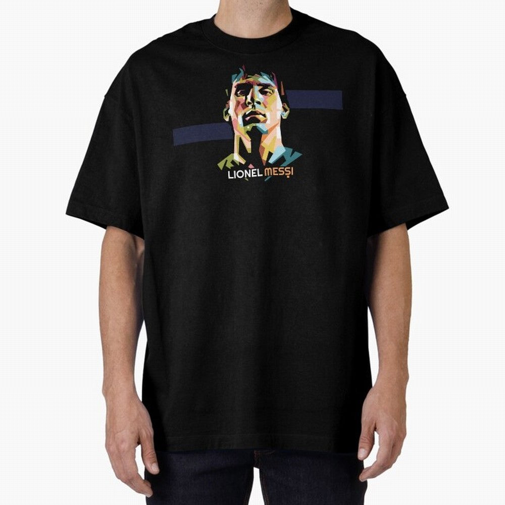 Lionel Messi Magic Oversized T-Shirt Unlock Global Football Passion for FIFA World Cup 2026, Connected to Haaland, England, France and Netherlands, Champion Mindset, Group Stage Buzz, Knockout Tension and Passionate Fan Culture; Created for Match