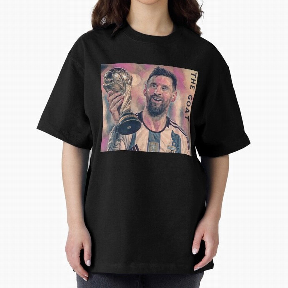 Messi T-Shirt Oversized T-Shirt Get Ready for the FIFA World Cup 2026 USA Canada Mexico Journey through Haaland and Mbappe Highlights, France and Portugal Pride, Classic Soccer Heritage, Championship Pressure, Fan Loyalty and International Pride;