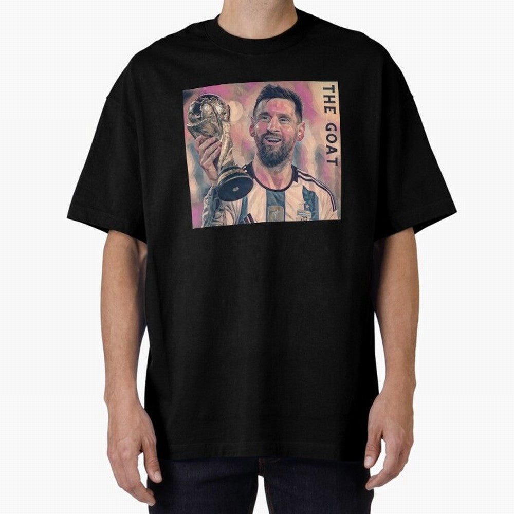 Messi T-Shirt Oversized T-Shirt Get Ready for the FIFA World Cup 2026 USA Canada Mexico Journey through Haaland and Mbappe Highlights, France and Portugal Pride, Classic Soccer Heritage, Championship Pressure, Fan Loyalty and International Pride;