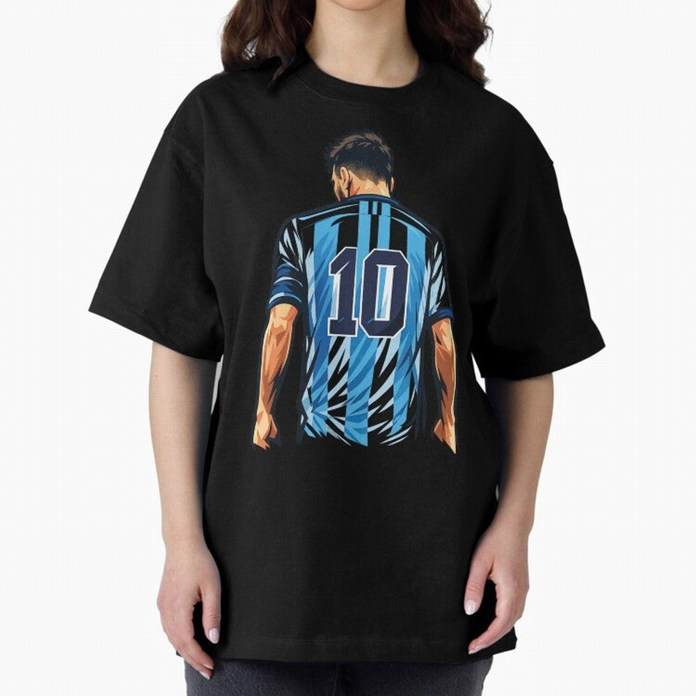 Messi 10 legend Oversized T-Shirt Turn Up for the FIFA World Cup 2026 Journey through Cristiano Ronaldo Highlights, Germany Pride, Game Day Rituals, Football Legends, Country Pride and the Road to the Final; Ideal for Passionate Fans Who Love
