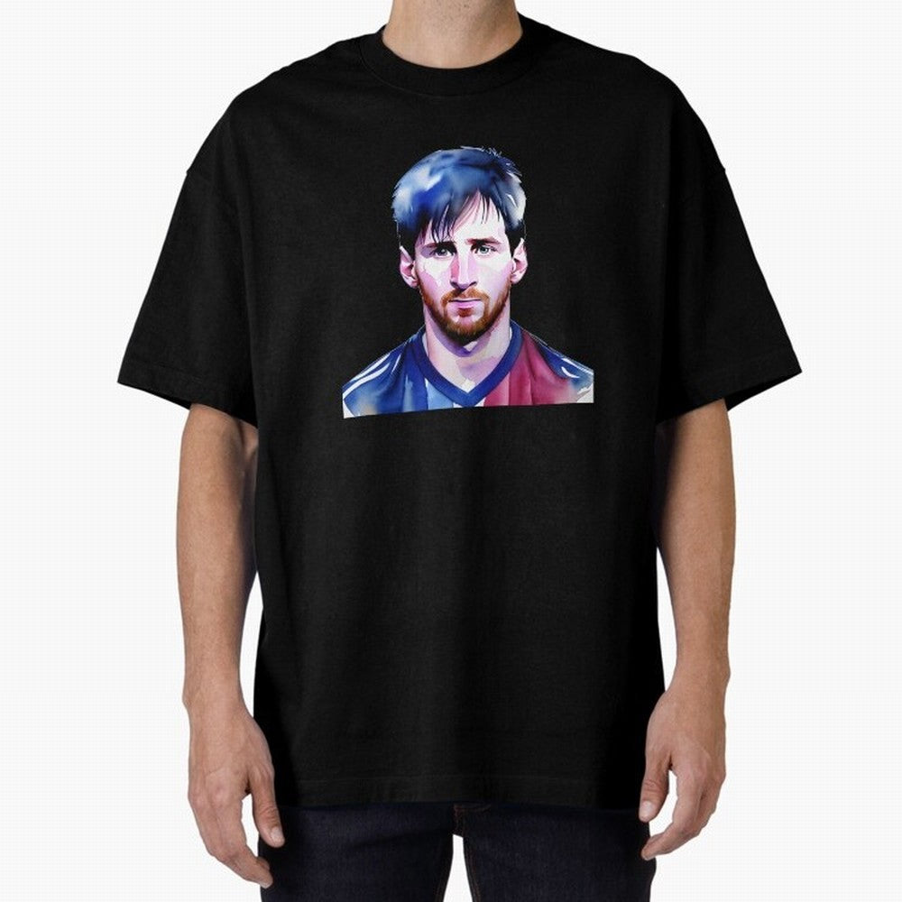 Leo Messi Watercolor | Argentina flag Classic T-Shirt Show Your Stadium Side during Global Football Passion for FIFA World Cup 2026 Group Stage, Connected to Messi, Neymar and Mbappe, Argentina, France and Brazil, Match Day Excitement, Supporter