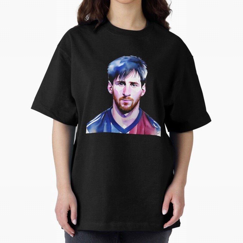 Leo Messi Watercolor | Argentina flag Classic T-Shirt Show Your Stadium Side during Global Football Passion for FIFA World Cup 2026 Group Stage, Connected to Messi, Neymar and Mbappe, Argentina, France and Brazil, Match Day Excitement, Supporter