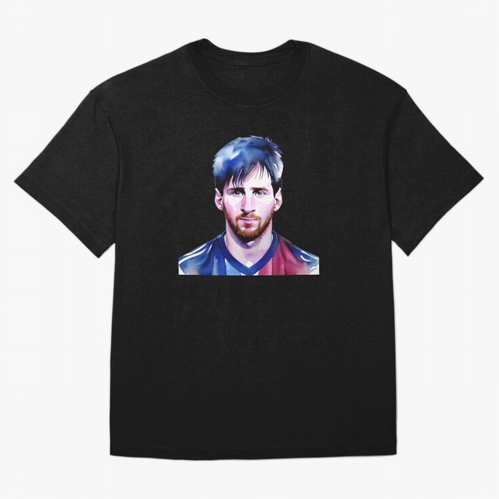 Leo Messi Watercolor | Argentina flag Classic T-Shirt Show Your Stadium Side during Global Football Passion for FIFA World Cup 2026 Group Stage, Connected to Messi, Neymar and Mbappe, Argentina, France and Brazil, Match Day Excitement, Supporter