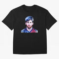 Leo Messi Watercolor | Argentina flag Classic T-Shirt Show Your Stadium Side during Global Football Passion for FIFA World Cup 2026 Group Stage, Connected to Messi, Neymar and Mbappe, Argentina, France and Brazil, Match Day Excitement, Supporter