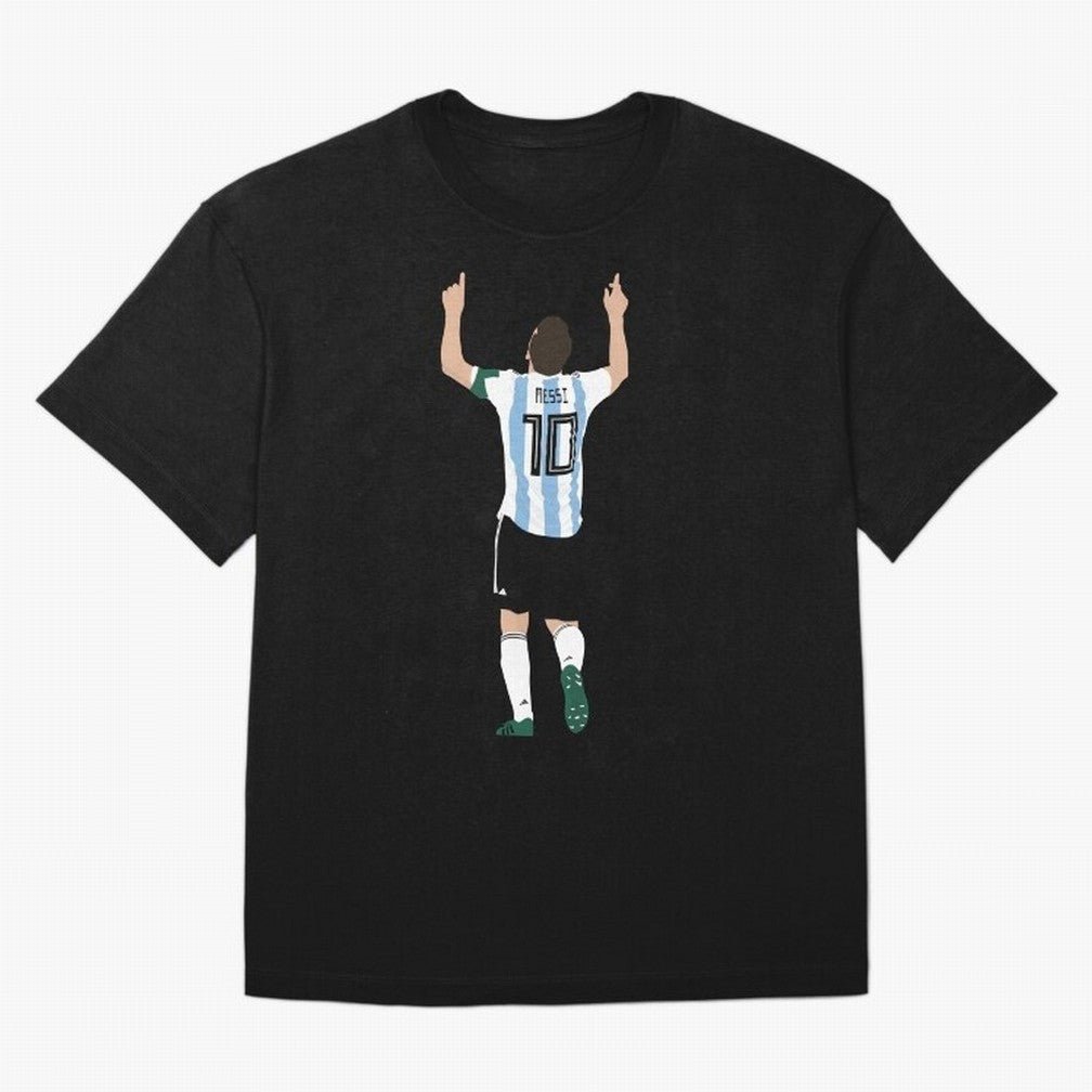 Messi minimalist design Classic T-Shirt Capture Stadium Memories from FIFA World Cup 2026 for Fans of Haaland and Mbappe and England, France and Netherlands, Bringing Tournament Hype, Historic Matchups, Family Viewing Parties and Global Sports