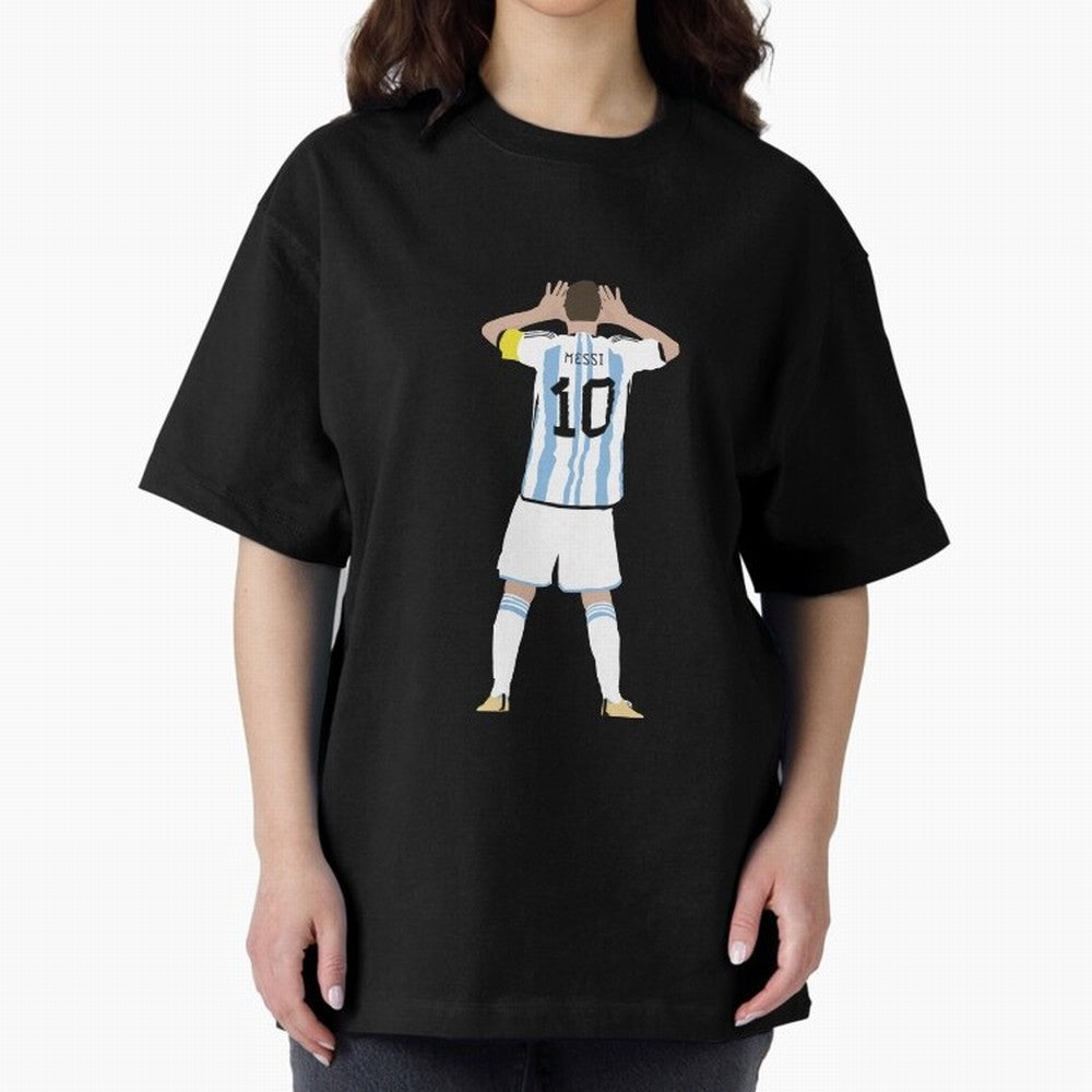 Messi minimalist design Classic T-Shirt Keep the Match Day Mood of FIFA World Cup 2026 USA Canada Mexico for Fans of CR7 and Messi and Argentina, Bringing Soccer Culture, Superstar Moments, National Team Dreams and Competitive Fire; Perfect for