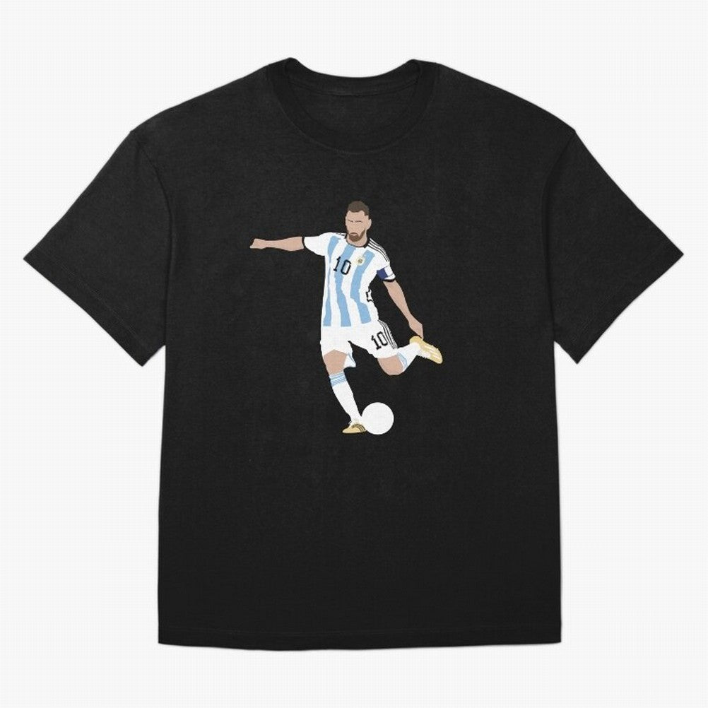 Messi minimalist design Classic T-Shirt Carry National Pride through FIFA World Cup 2026 Group Stage Spirit, Centered on Argentina and Brazil, Mbappe, Supporter Pride, Iconic Celebrations, Legendary Names and Global Match Day Energy; Great for