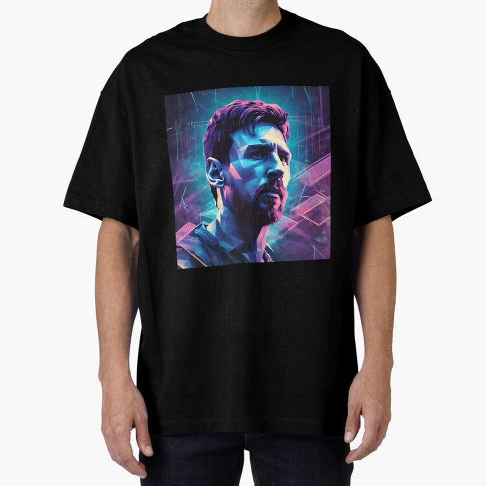 Lionel Messi is going to MLS club Inter Miami Oversized T-Shirt Capture Stadium Memories from Match Day Hype around FIFA World Cup 2026, Haaland, France, Worldwide Fan Energy, Dramatic Goals, Stadium Lights and Championship Celebrations; Made for