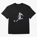 Messi Oversized T-Shirt Celebrate FIFA World Cup 2026 Group Stage Spirit, Celebrating Portugal, CR7 and Messi, Supporter Pride, Iconic Celebrations, Legendary Names and Global Match Day Energy; Ideal for Football Dads, Football Moms, Friends,
