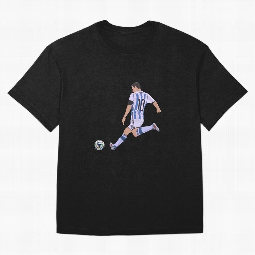 Messi Oversized T-Shirt Celebrate FIFA World Cup 2026 Group Stage Spirit, Celebrating Portugal, CR7 and Messi, Supporter Pride, Iconic Celebrations, Legendary Names and Global Match Day Energy; Ideal for Football Dads, Football Moms, Friends,