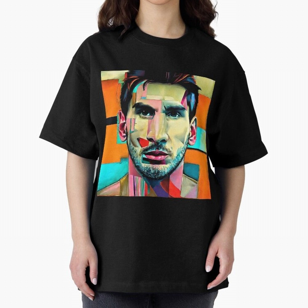 Messi on modern art Classic T-Shirt Honor Champions and Dreams in FIFA World Cup 2026 Group Stage Connected to Mbappe and Neymar, Brazil, Portugal and Argentina Energy, Football Passion, Legendary Performances, Festival Vibes and Supporter
