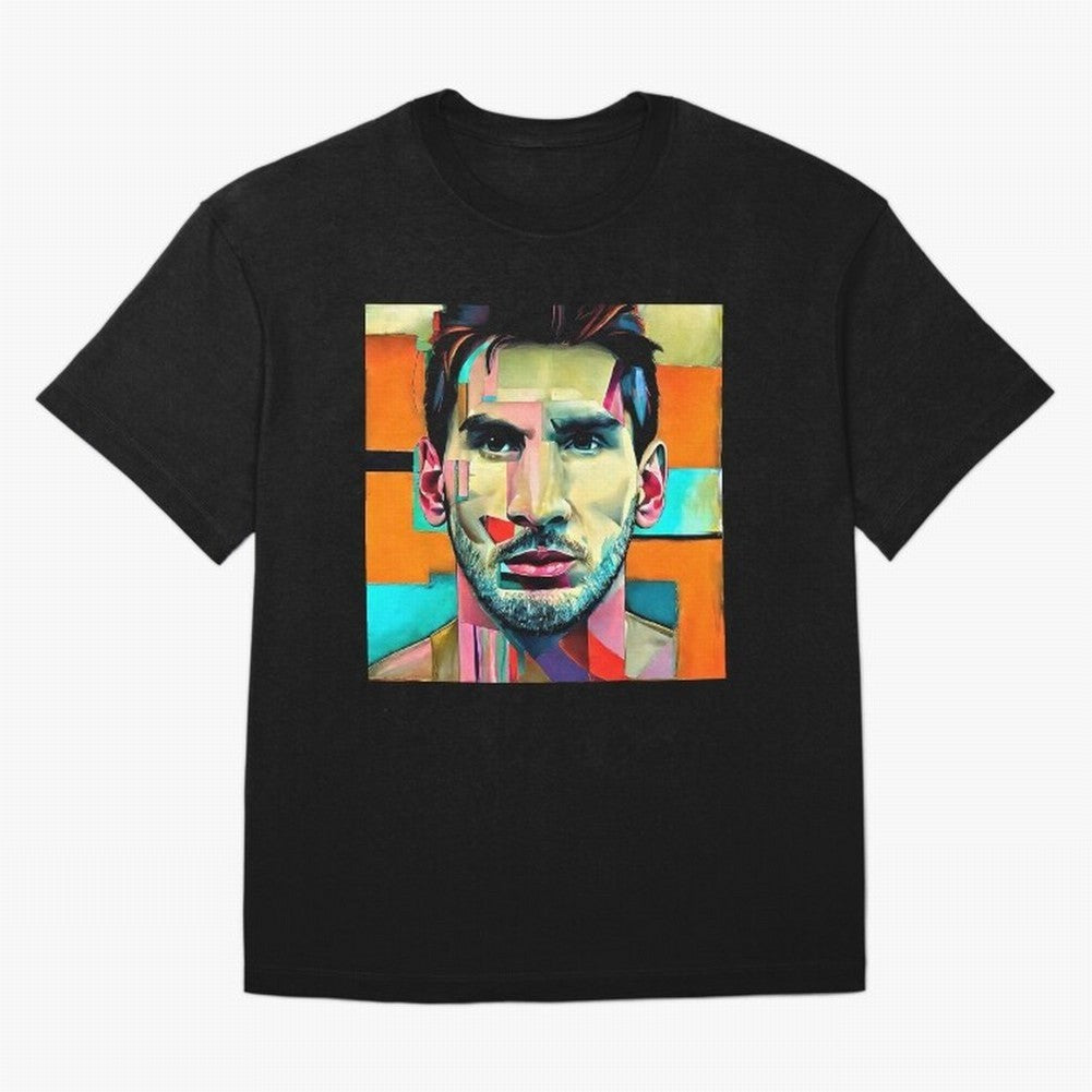 Messi on modern art Classic T-Shirt Honor Champions and Dreams in FIFA World Cup 2026 Group Stage Connected to Mbappe and Neymar, Brazil, Portugal and Argentina Energy, Football Passion, Legendary Performances, Festival Vibes and Supporter