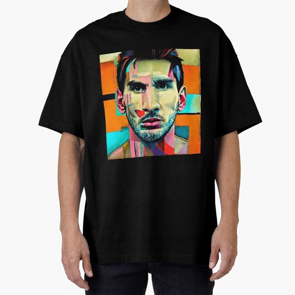 Messi on modern art Classic T-Shirt Honor Champions and Dreams in FIFA World Cup 2026 Group Stage Connected to Mbappe and Neymar, Brazil, Portugal and Argentina Energy, Football Passion, Legendary Performances, Festival Vibes and Supporter