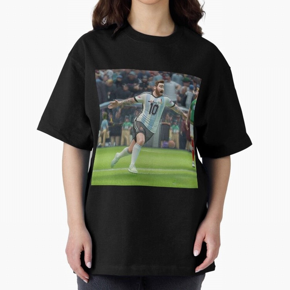Lionel Messi caricature Classic T-Shirt Celebrate the Biggest Stage of Match Day Hype around FIFA World Cup 2026 USA Canada Mexico, Messi, Neymar and Mbappe, England, Football Passion, Legendary Performances, Festival Vibes and Supporter Community;