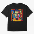 art grafic of Messi Classic T-Shirt Represent Football Lovers during the FIFA World Cup 2026 Group Stage Journey through Messi Highlights, Argentina and Brazil Pride, Global Supporter Spirit, Legendary Goals, National Colors and Tournament