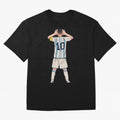 Lionel Messi Oversized T-Shirt Celebrate the Magic of the FIFA World Cup 2026 USA Canada Mexico Journey through Messi, CR7 and Mbappe Highlights, Spain Pride, Match Day Excitement, Supporter Culture, Golden Goals and Global Football Passion; Ideal