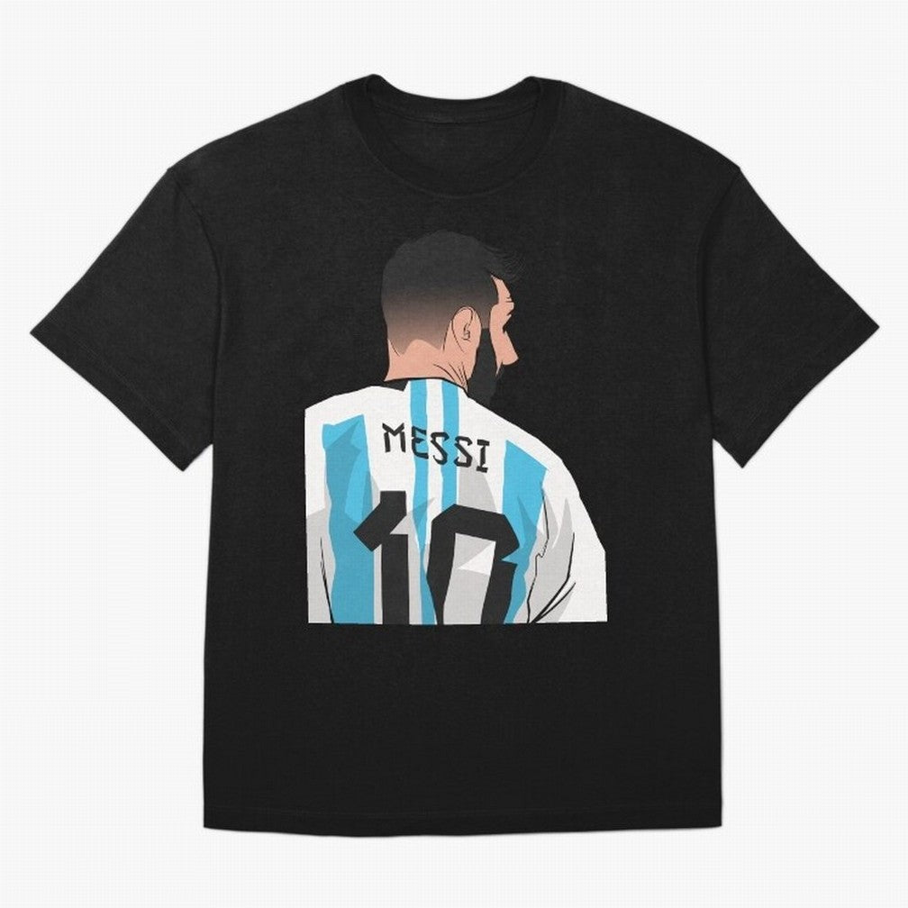 Messi Oversized T-Shirt Support Global Football Passion for FIFA World Cup 2026, Driven by CR7, England and Germany, Supporter Pride, Iconic Celebrations, Legendary Names and Global Match Day Energy; Created for Match Day Parties, Soccer Gifts, Fan