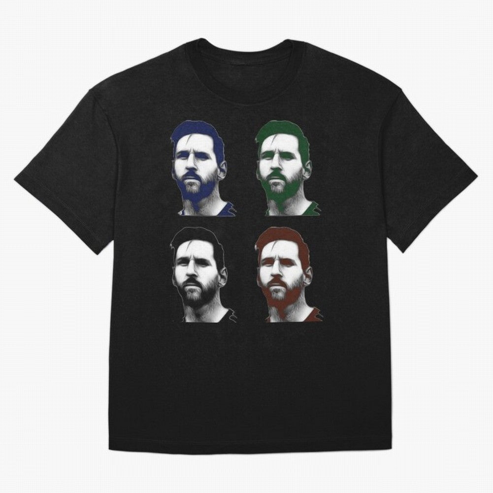 Lionel Messi Essential T-Shirt Support FIFA World Cup 2026 for Fans of Messi and Argentina and Brazil, Bringing Vintage Soccer Flavor, Modern Football Stars, National Flags and Final Night Emotion; Great for Supporters Who Love Legendary Players,