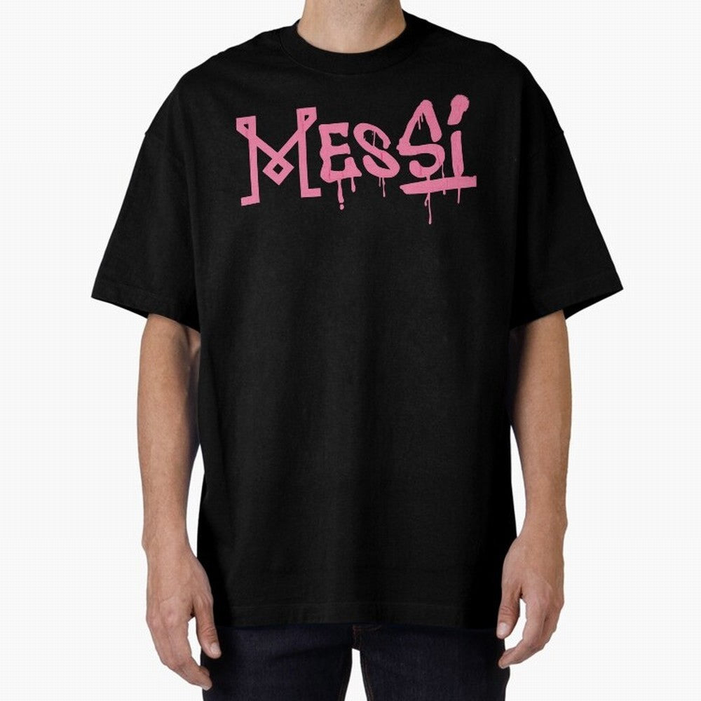 Messi Graffiti Inter Miami Classic T-Shirt Show Fan Pride Across FIFA World Cup 2026 for Fans of Messi and Cristiano Ronaldo and Brazil, Bringing Classic Soccer Heritage, Championship Pressure, Fan Loyalty and International Pride; Ideal for Fans