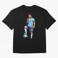 Messi in an illustrated style drinking mate ¨C The Goat Phone Case design Classic T-Shirt Join the Countdown to FIFA World Cup 2026 USA Canada Mexico Spirit, Driven by Spain and Netherlands, Messi, Champion Mindset, Group Stage Buzz, Knockout