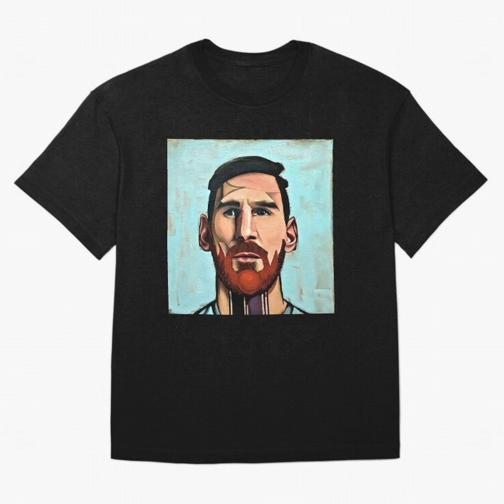 cartoon Messi Classic T-Shirt Carry National Pride through FIFA World Cup 2026 Highlighting Neymar, Haaland and Cristiano Ronaldo, Portugal, Spain and Germany Energy, Classic Soccer Heritage, Championship Pressure, Fan Loyalty and International