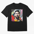 Billboard with Messi Boxy T-Shirt Honor Global Football Passion for FIFA World Cup 2026 USA Canada Mexico, Built around Cristiano Ronaldo, France, Tournament Hype, Historic Matchups, Family Viewing Parties and Global Sports Pride; Ideal for