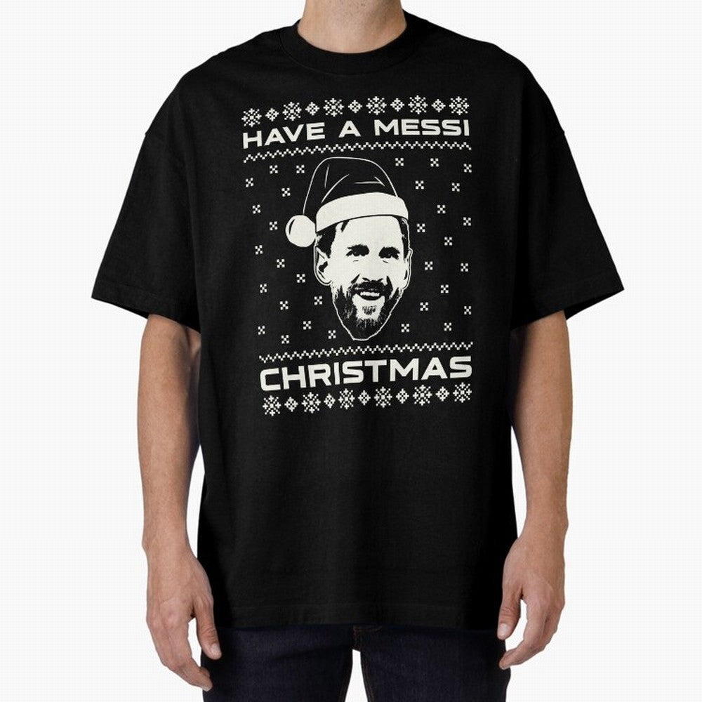 Lionel Messi Christmas Classic T-Shirt Show Your Stadium Side during Global Football Passion for FIFA World Cup 2026 Group Stage, Filled with Messi, Neymar and Mbappe, Brazil, Football History, Final Match Energy, Crowd Noise and Once in a Lifetime