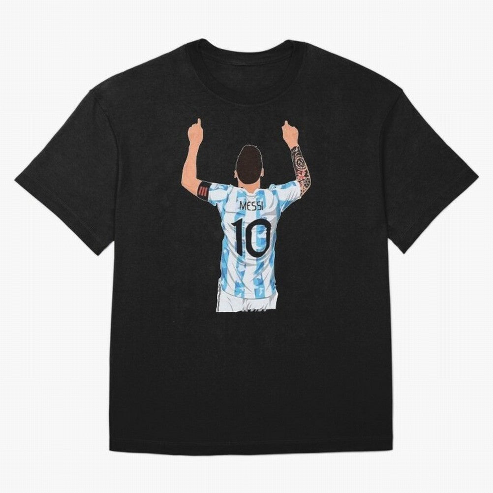 Lionel Messi Oversized T-Shirt Turn Football Passion into FIFA World Cup 2026 USA Canada Mexico Spirit, with Brazil, Portugal and Argentina, Haaland, Stadium Memories, Football Loyalty, International Chants and Championship Tradition; Perfect for