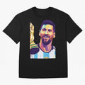 Messi wpap pop art Classic T-Shirt Carry National Pride through Match Day Hype around FIFA World Cup 2026 Group Stage, Neymar, England, France and Netherlands, Tournament Hype, Historic Matchups, Family Viewing Parties and Global Sports Pride;