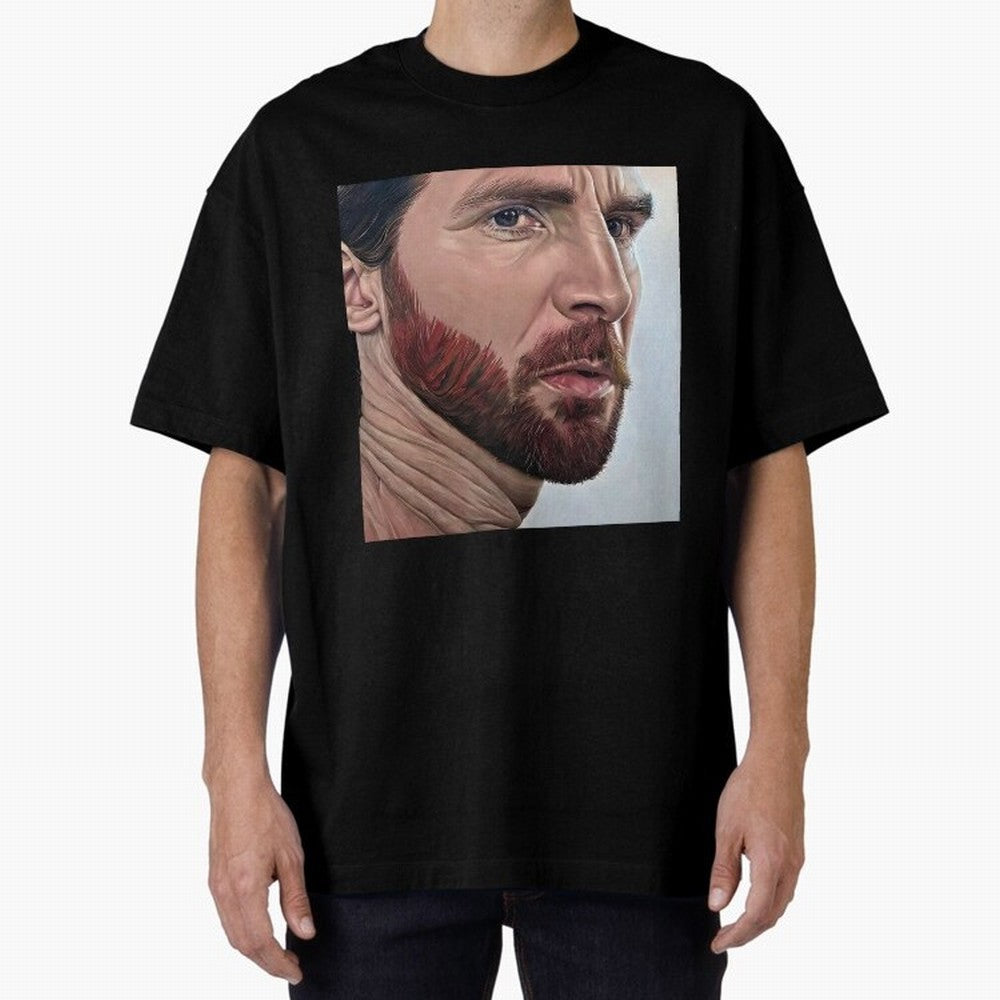 Take a look on Messi Oversized T-Shirt Treasure FIFA World Cup 2026 USA Canada Mexico for Fans of Messi and Cristiano Ronaldo and England and Germany, Bringing Vintage Soccer Flavor, Modern Football Stars, National Flags and Final Night Emotion;