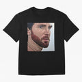 Take a look on Messi Oversized T-Shirt Treasure FIFA World Cup 2026 USA Canada Mexico for Fans of Messi and Cristiano Ronaldo and England and Germany, Bringing Vintage Soccer Flavor, Modern Football Stars, National Flags and Final Night Emotion;