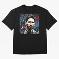The King Leo Messi Legend Oversized T-Shirt Represent FIFA World Cup 2026 Group Stage Spirit, Filled with England, France and Netherlands, Messi, CR7 and Mbappe, Global Supporter Spirit, Legendary Goals, National Colors and Tournament Celebration;
