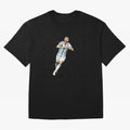 Angel Di Maria Oversized T-Shirt Carry the Dream of Match Day Hype around FIFA World Cup 2026 Group Stage, Messi, England, France and Netherlands, Retro Football Energy, Iconic Rivalries, Trophy Chase Drama and Stadium Atmosphere; Ideal for Fans