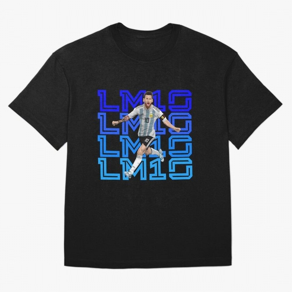 Lionel Messi 10 Oversized T-Shirt Make Every Kick Count in FIFA World Cup 2026 Spirit, Celebrating Brazil, Portugal and Argentina, CR7, Champion Mindset, Group Stage Buzz, Knockout Tension and Passionate Fan Culture; Created for Match Day Parties,