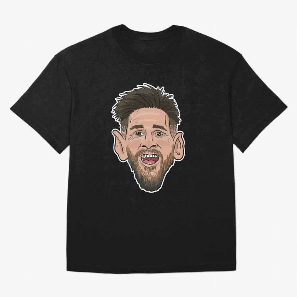 messi toon face argentina Classic T-Shirt Represent FIFA World Cup 2026 USA Canada Mexico for Fans of Haaland and Argentina, Bringing Fan Favorite Moments, National Team Passion, Big Match Drama and Soccer History; Great for Supporters Who Love