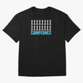 Campeones! Classic T-Shirt Celebrate Soccer Greatness during Global Football Passion for FIFA World Cup 2026 Group Stage, Centered on CR7, Argentina, Fan Favorite Moments, National Team Passion, Big Match Drama and Soccer History; Made for Die Hard